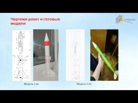 Чертежи ракет и готовые модели Модель S-6A Модель S-3A