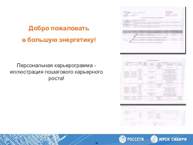 Повышение производительности труда Добро пожаловать в большую энергетику! Персональная карьерограмма - иллюстрация пошагового карьерного роста!