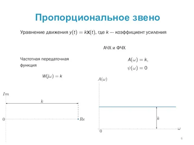 Пропорциональное звено