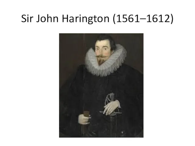 Sir John Harington (1561–1612)