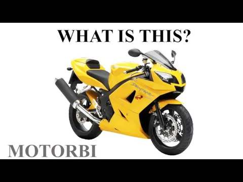 WHAT IS THIS? MOTORBIKE