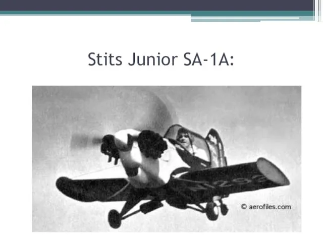 Stits Junior SA-1A: