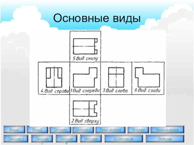 Основные виды