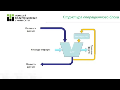 Структура операционного блока