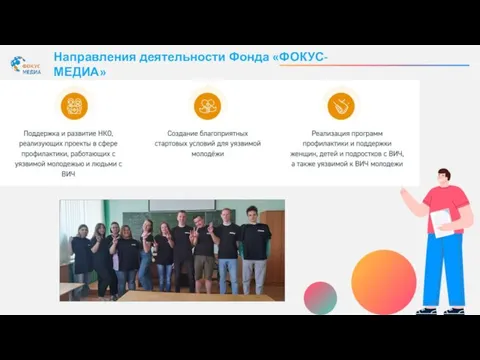 Направления деятельности Фонда «ФОКУС-МЕДИА»