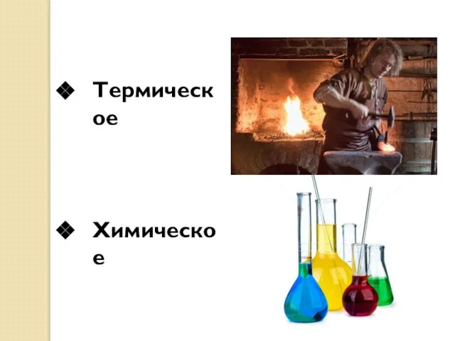 Термическое Химическое