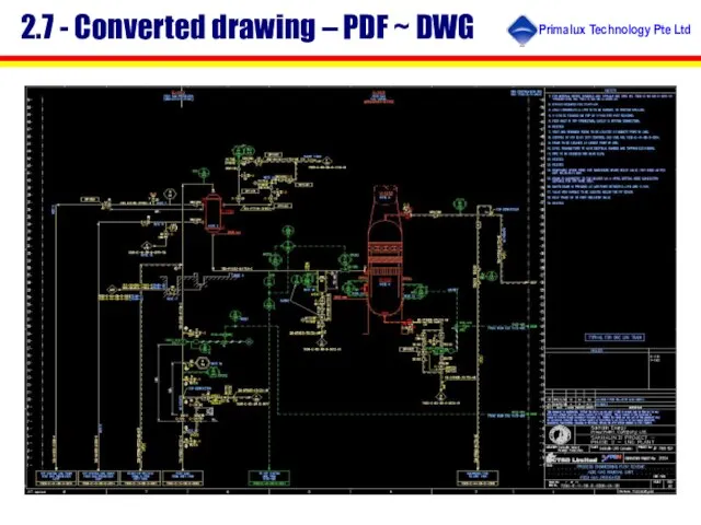 2.7 - Converted drawing – PDF ~ DWG