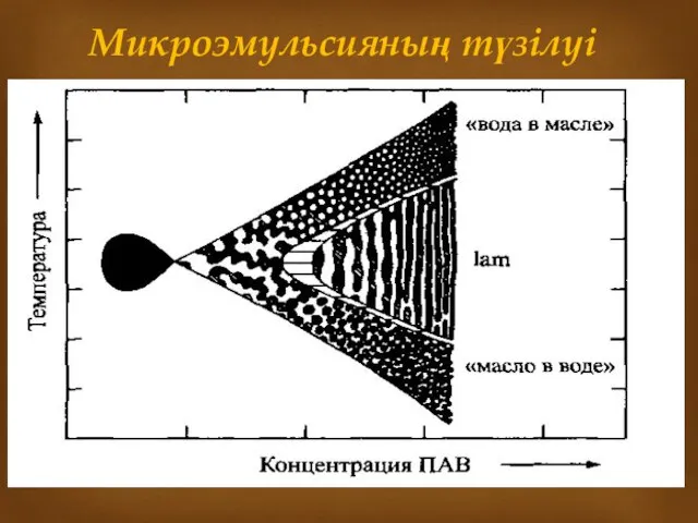 Микроэмульсияның түзілуі