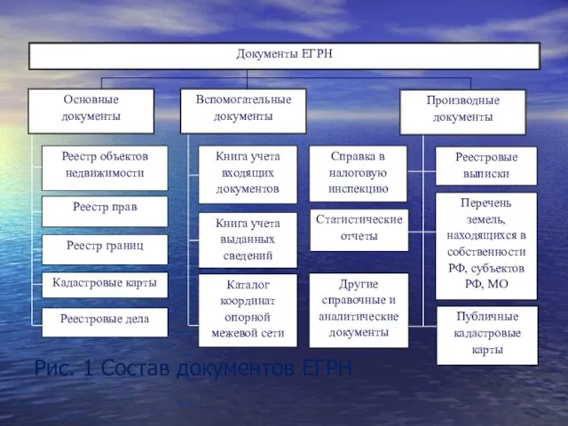 Рис. 1 Состав документов ЕГРН