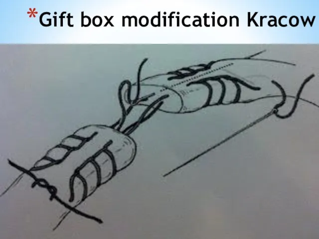 Gift box modification Kracow