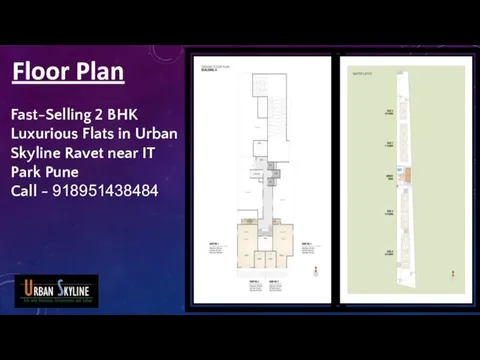 Floor Plan Fast-Selling 2 BHK Luxurious Flats in Urban Skyline Ravet near