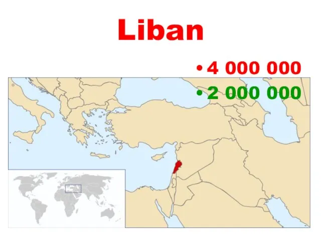 Liban 4 000 000 2 000 000
