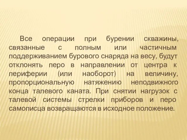 Все операции при бурении скважины, связанные с полным или частичным поддерживанием бурового