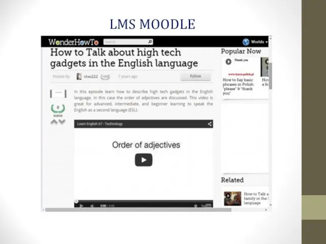 LMS MOODLE