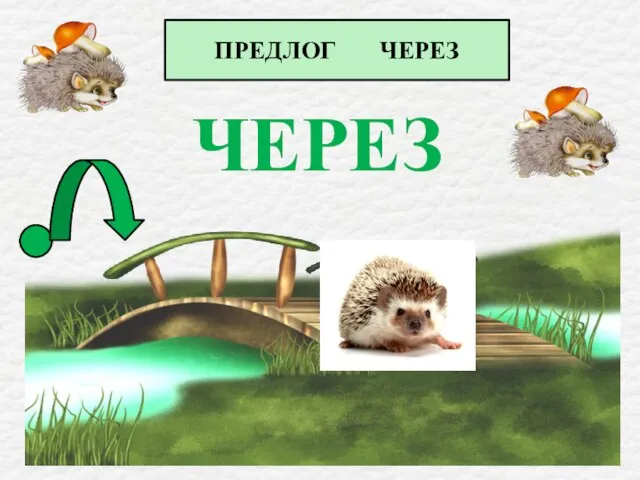 ПРЕДЛОГ ЧЕРЕЗ ЧЕРЕЗ