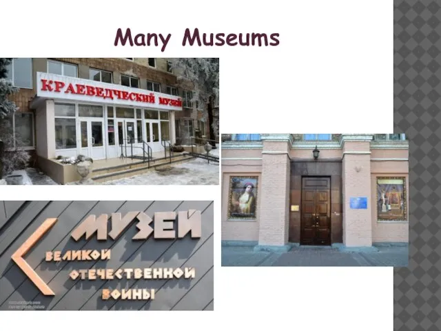 Many Museums
