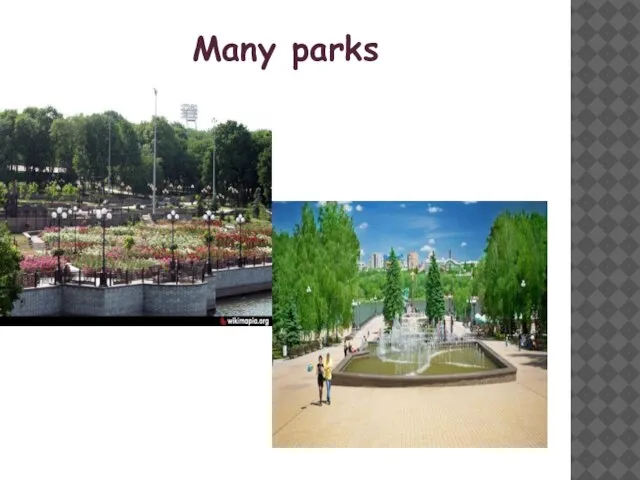 Many parks