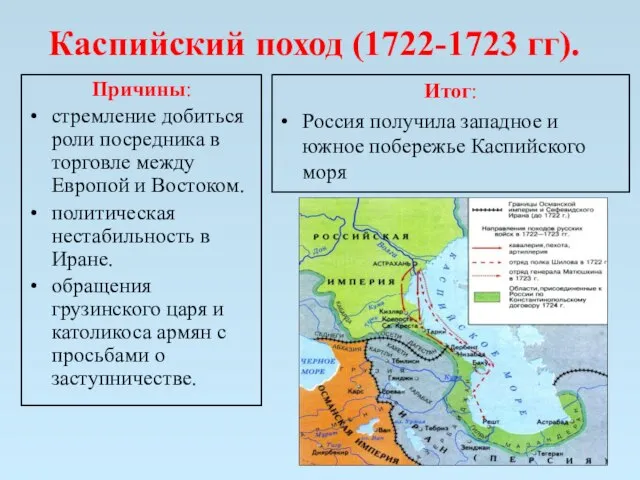 Причины: стремление добиться роли посредника в торговле между Европой и Востоком. политическая