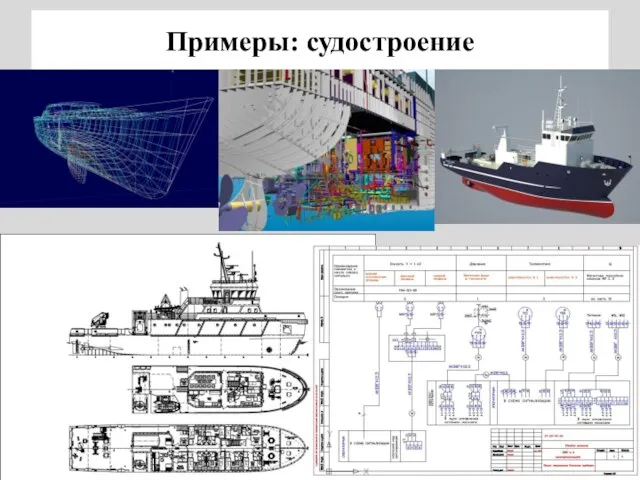 Примеры: судостроение