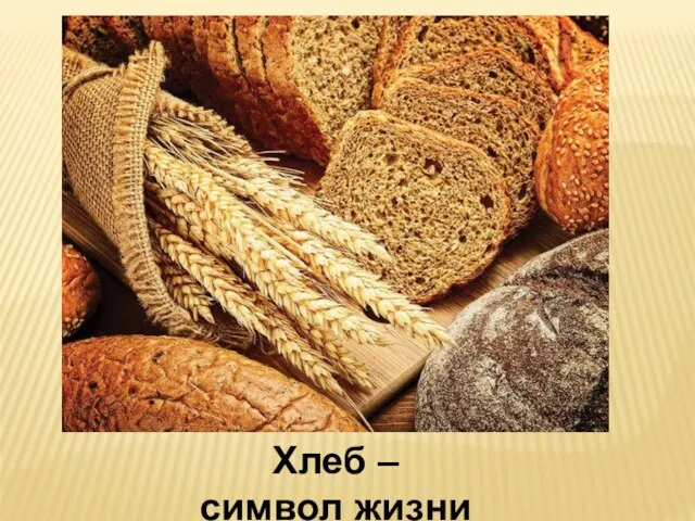 Хлеб – символ жизни
