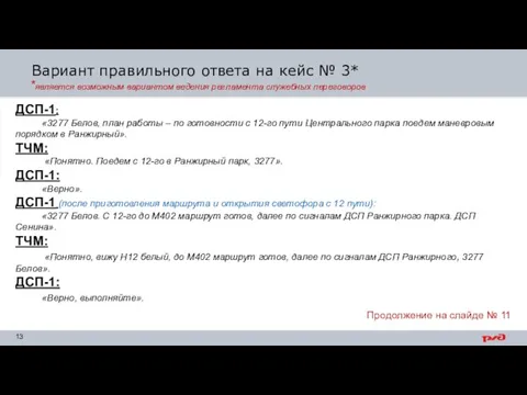 Вариант правильного ответа на кейс № 3* ДСП-1: «3277 Белов, план работы