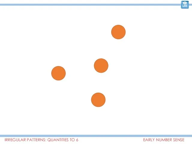 EARLY NUMBER SENSE IRREGULAR PATTERNS: QUANTITIES TO 6