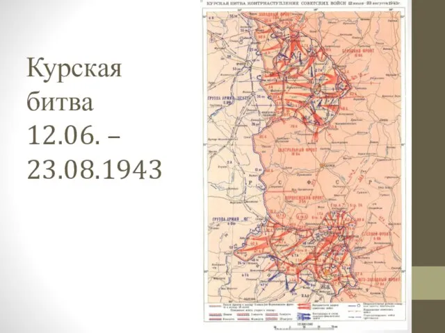 Курская битва 12.06. – 23.08.1943