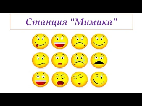 Станция "Мимика"