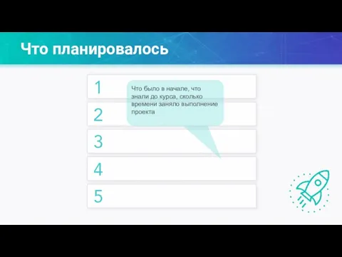 Что планировалось Выделение фигурой/маркером инфы Одна мысль на слайде без картинок Использование