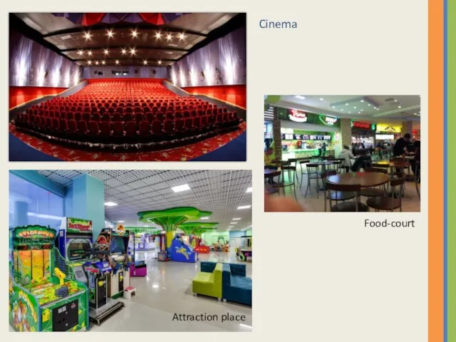 Cinema Attraction place Food-court