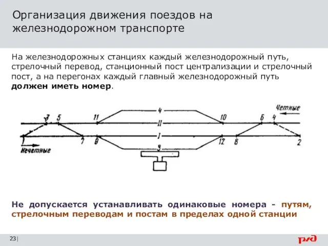 Организация движения поездов на железнодорожном транспорте | На железнодорожных станциях каждый железнодорожный