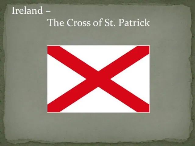 Ireland – The Cross of St. Patrick