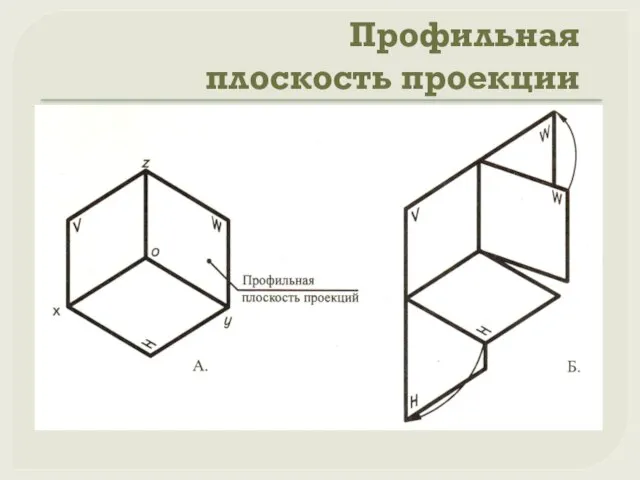 Профильная плоскость проекции