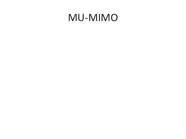 MU-MIMO