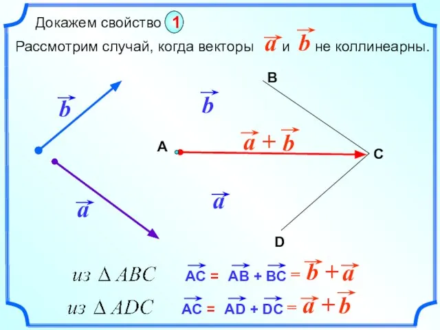 А В D C