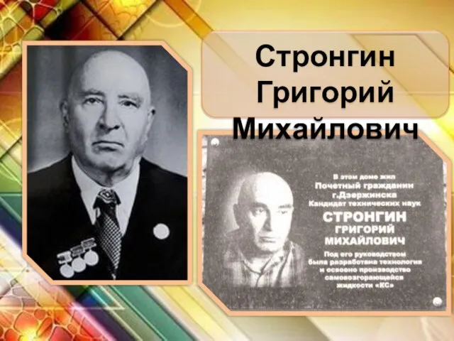 Стронгин Григорий Михайлович