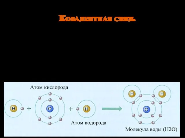 Ковалентная связь Ковалентная связь – это связь, возникающая между атомами за счет