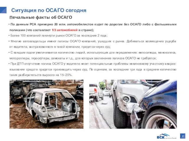 Ситуация по ОСАГО сегодня Печальные факты об ОСАГО По данным РСА примерно