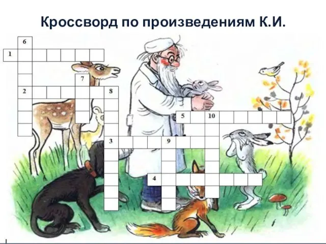 Кроссворд по произведениям К.И. Чуковского