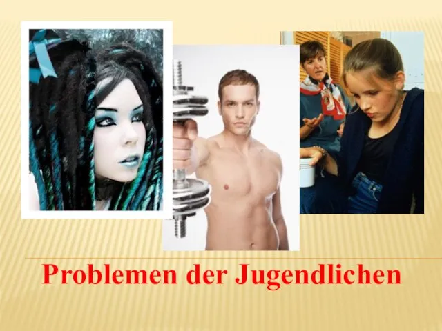 Problemen der jugendlichen