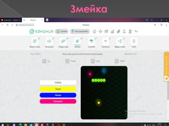 Змейка