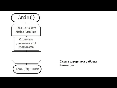 Схема алгоритма работы анимации