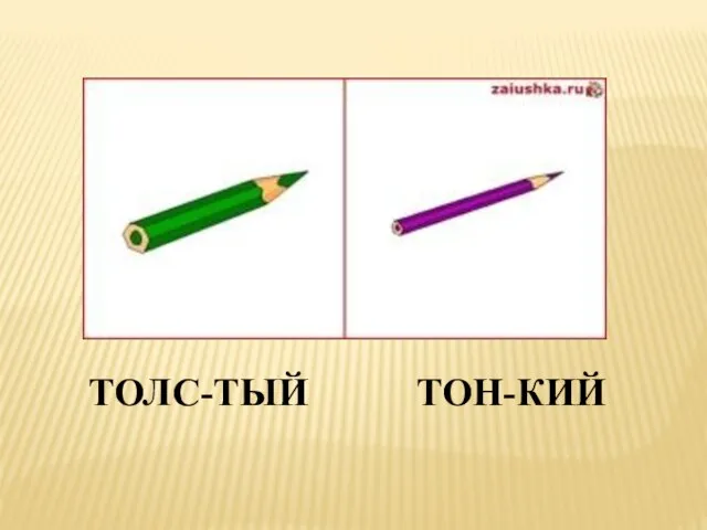 ТОЛС-ТЫЙ ТОН-КИЙ