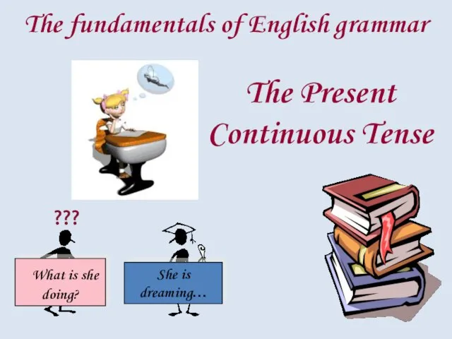 The fundamentals of English grammar The Present Continuous Tense ???
