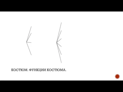 КОСТЮМ. ФУНКЦИИ КОСТЮМА.