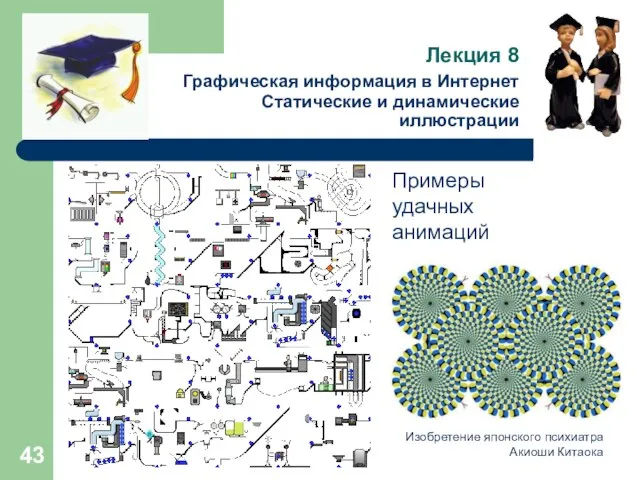 Лекция 8 Графическая информация в Интернет Статические и динамические иллюстрации Примеры удачных