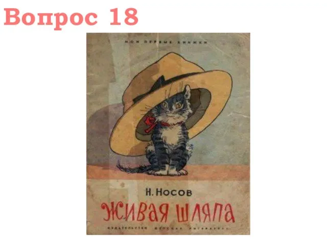 Вопрос 18