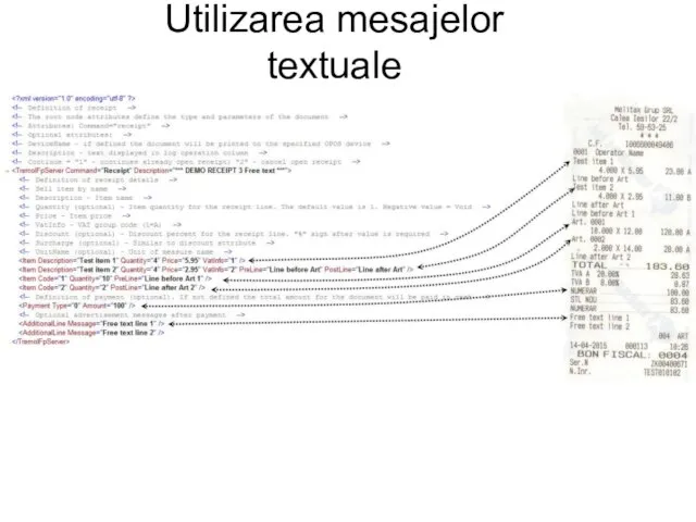 Utilizarea mesajelor textuale