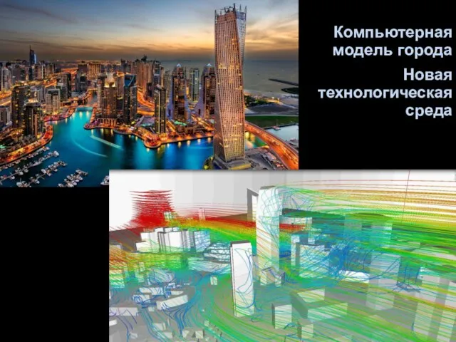 Компьютерная модель города Новая технологическая среда