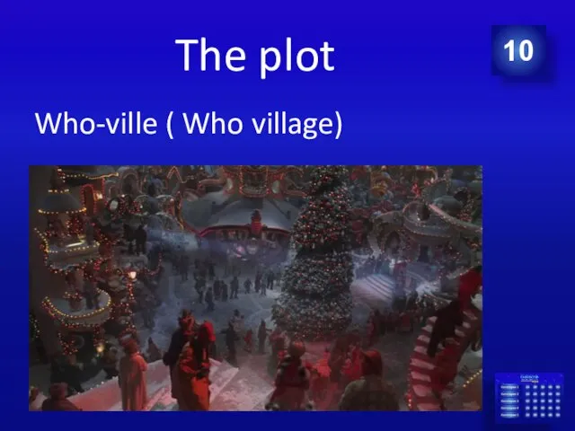 The plot Who-ville ( Who village) 10